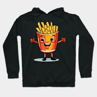 kawaii french fries T-Shirt cute ,potatofood funny Hoodie